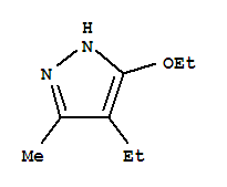 Pyrazole,5-ethoxy-4-ethyl-3-methyl-(2ci) Structure,861382-25-4Structure