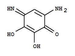 5-Amino-2,3-dihydroxy-4-imino-2,5-cyclohexadien-1-one Structure,861386-84-7Structure