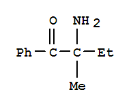 2-Amino-2-methyl-1-phenyl-1-butanone Structure,861597-75-3Structure