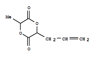 1,4-Dioxane-2,5-dione,3-methyl-6-(2-propenyl)-(9ci) Structure,862374-91-2Structure