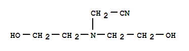 [Bis-(2-hydroxy-ethyl)-amino]- acetonitrile Structure,86241-19-2Structure