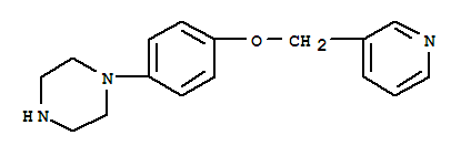 1-[4-(Pyridin-3-ylmethoxy)-phenyl]-piperazine Structure,862471-97-4Structure