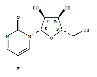 5-Fluoro-4-deoxy-1-(β-l-ribofuranosyl)uracil (5-fluoro-1-β-l-ribofuranosylpyrimidinone) Structure,863506-86-9Structure