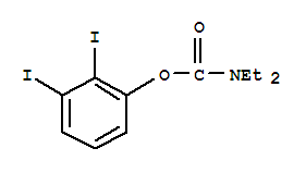 2,3-Diiodophenyl n,n-diethylcarbamate Structure,863870-82-0Structure