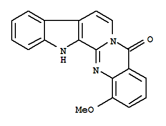 Indolo[2,3:3,4]pyrido[2,1-b]quinazolin-5(13h)-one,1-methoxy- Structure,864179-28-2Structure