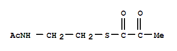 S-(2-acetamidoethyl) 2-oxopropanethioate Structure,866012-16-0Structure