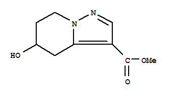 Methyl 5-hydroxy-4,5,6,7-tetrahydropyrazolo[1,5-a]pyridine-3-carboxylate Structure,866216-23-1Structure