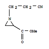 2-Aziridinecarboxylicacid,1-(2-cyanoethyl)-,methylester(9ci) Structure,86649-90-3Structure