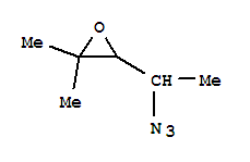 Oxirane, 3-(1-azidoethyl)-2,2-dimethyl- Structure,868684-44-0Structure