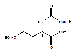 Boc-glu-oet Structure,86938-17-2Structure