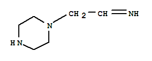 2-(1-Piperazinyl)ethanimine Structure,871737-15-4Structure