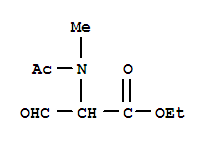 Malonaldehydic acid,n-methylacetamido-,ethyl ester (5ci) Structure,872790-47-1Structure