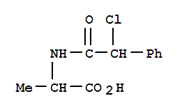 (Z)-n-[1-(chlorooxy)-2-phenylethylidene]alanine Structure,872825-12-2Structure