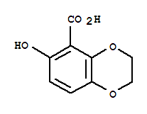 1,4-Benzodioxan-5-carboxylic acid,6-hydroxy-(4ci) Structure,873378-07-5Structure