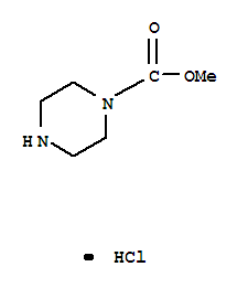 1-Piperazinecarboxylic acid methyl ester hydrochloride Structure,873697-75-7Structure