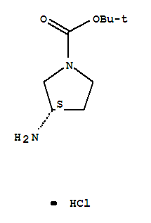 (S)-1-boc-3-amino-pyrrolidine hcl Structure,874140-63-3Structure