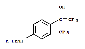 1,1,1,3,3,3-Hexafluoro-2-((4-propylamino)phenyl)propan-2-ol Structure,874479-45-5Structure