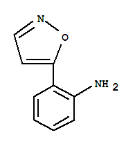 Benzenamine, 2-(5-isoxazolyl)-(9ci) Structure,87488-63-9Structure