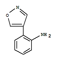 2-(4-Isoxazolyl)benzenamine Structure,87488-70-8Structure