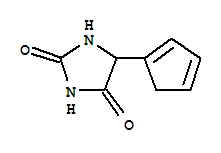 5-(1,3-Cyclopentadien-1-yl)-2,4-imidazolidinedione Structure,875827-06-8Structure