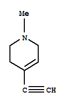 Pyridine, 4-ethynyl-1,2,3,6-tetrahydro-1-methyl-(9ci) Structure,87973-85-1Structure