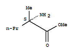 L-norvaline, 2-methyl-, methyl ester (9ci) Structure,87974-75-2Structure