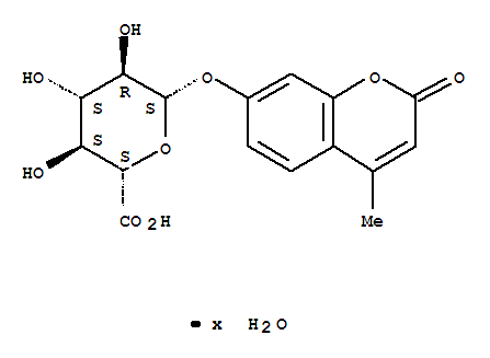 4-Methylumbelliferyl-beta-d-glucuronid hydrat 4-methylumbelliferyl-beta-d-glucuronide hydrate Structure,881005-91-0Structure