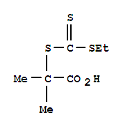 Propanoic acid, 2-[[(ethylthio)thioxomethyl]thio]-2-methyl- Structure,881037-62-3Structure