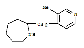 Hexahydro-2-[(3-methyl-4-pyridinyl)methyl]-1h-azepine Structure,881040-70-6Structure