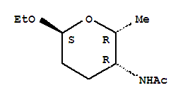 Acetamide, n-(6-ethoxytetrahydro-2-methyl-2h-pyran-3-yl)-, [2r-(2alpha,3alpha,6b簍婁ta)]-(9ci) Structure,88155-16-2Structure