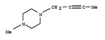 Piperazine,1-(2-butynyl)-4-methyl-(9ci) Structure,881849-95-2Structure