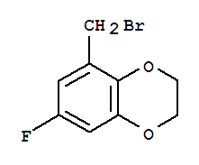 1,4-Benzodioxin,5-(bromomethyl)-7-fluoro-2,3-dihydro- Structure,883001-22-7Structure