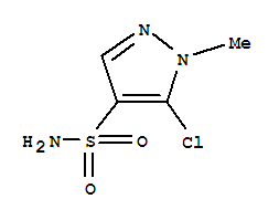 1H-pyrazole-4-sulfonamide,5-chloro-1-methyl-(9ci) Structure,88398-50-9Structure