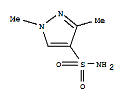 1H-pyrazole-4-sulfonamide,1,3-dimethyl-(9ci) Structure,88398-53-2Structure