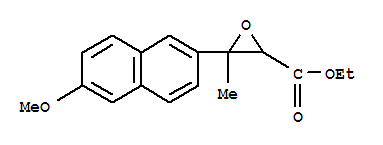 Ethyl 3-(6-methoxy-2-naphthyl)-3-methyl-2-oxiranecarboxylate Structure,88407-85-6Structure