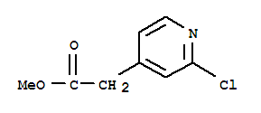 2-Cloropyridine-4-methylacetate Structure,884600-82-2Structure