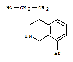 2-(8-Bromo-1,2,3,4-tetrahydroisoquinolin-4-yl)ethanol Structure,885268-69-9Structure