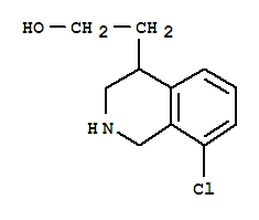 2-(8-Chloro-1,2,3,4-tetrahydroisoquinolin-4-yl)ethanol Structure,885268-71-3Structure