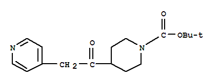 1-Boc-4-(2-pyridin-4-yl-acetyl)-piperidine Structure,885269-79-4Structure