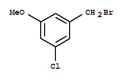 1-(Bromomethyl)-3-chloro-5-methoxybenzene Structure,885270-32-6Structure