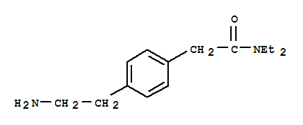 2-[4-(2-Amino-ethyl)-phenyl]-n,n-diethyl-acetamide Structure,885270-64-4Structure