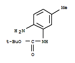 (2-Amino-5-methyl-phenyl)-carbamic acid tert-butyl ester Structure,885270-77-9Structure