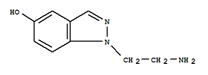 1-(2-Amino-ethyl)-1h-indazol-5-ol Structure,885270-94-0Structure