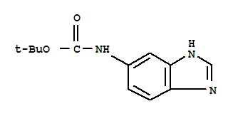 (1H-benzoimidazol-5-yl)-carbamic acid tert-butyl ester Structure,885270-97-3Structure