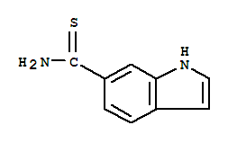 1H-Indole-6-carbothioic acid amide Structure,885272-19-5Structure