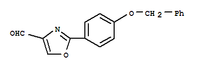 2-(4-Benzyloxy-phenyl)-oxazole-4-carbaldehyde Structure,885273-30-3Structure