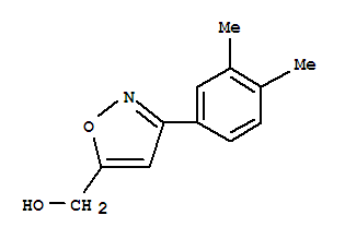 3-(3,4-Dimethylphenyl)-5-isoxazolemethanol Structure,885273-70-1Structure