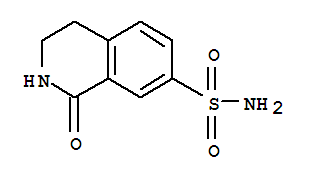 1-Oxo-1,2,3,4-tetrahydro-isoquinoline-7-sulfonic acid amide Structure,885273-77-8Structure