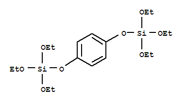 1,4-Bis-triethoxysilanyloxy-benzene Structure,885274-42-0Structure