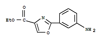 2-(3-Amino-phenyl)-oxazole-4-carboxylic acid ethyl ester Structure,885274-73-7Structure